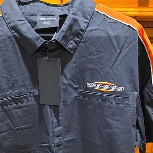 Harley-Davidson Button Shirt, Brand New With Tags